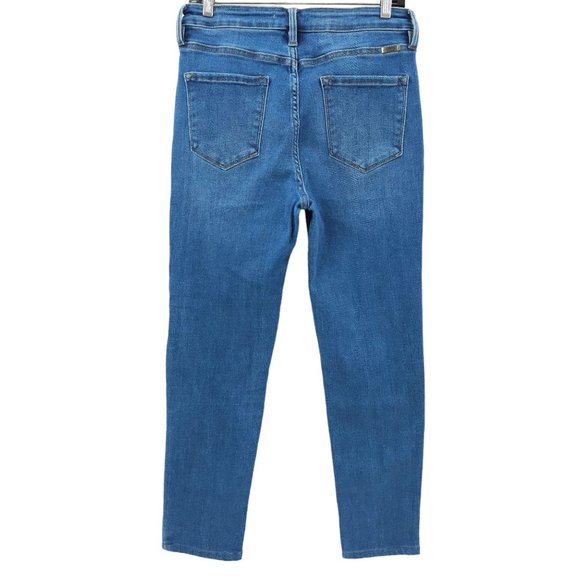 KanCan Skinny Ankle Jeans High Rise Super Stretchy Womens Size 11 - 29 Med Wash - Picture 2 of 10